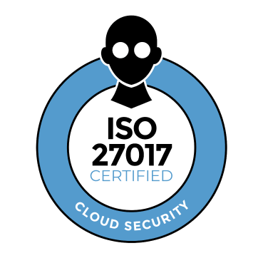 ISO 27017 certification icon for cloud security compliance